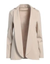 Toy G. Woman Blazer Cream Size 6 Viscose, Nylon, Elastane