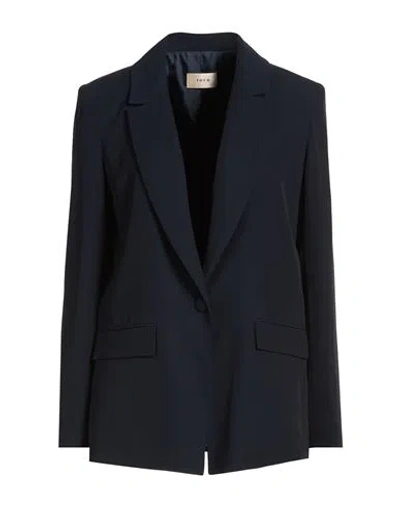 Toy G. Woman Blazer Midnight Blue Size 8 Polyester, Elastane