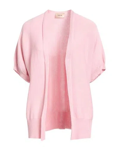 Toy G. Woman Cardigan Pink Size S/m Cotton, Polyamide