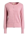 Toy G. Woman Cardigan Pink Size S/m Viscose, Polyester, Polyamide In Pink