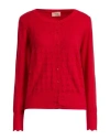 Toy G. Woman Cardigan Red Size S/m Viscose, Polyester, Polyamide