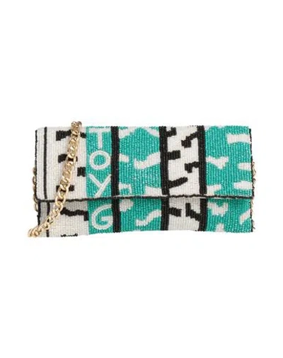 Toy G. Woman Cross-body Bag Turquoise Size - Polyester