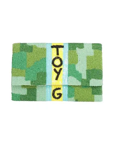Toy G. Woman Handbag Green Size - Polyester