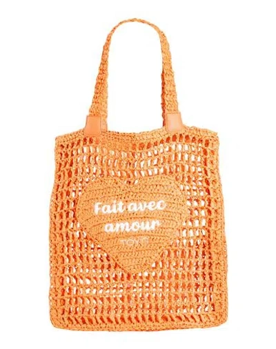 Toy G. Woman Handbag Orange Size - Textile Fibers