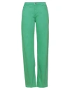 Toy G. Woman Jeans Green Size 10 Cotton