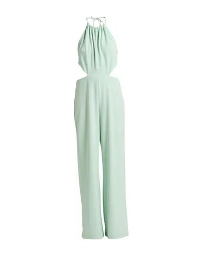 Toy G. Woman Jumpsuit Light Green Size S Polyester, Elastane