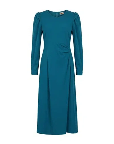 Toy G. Woman Midi Dress Deep Teal Size 4 Polyester In Green