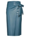 Toy G. Woman Midi Skirt Deep Teal Size Xl Polyurethane