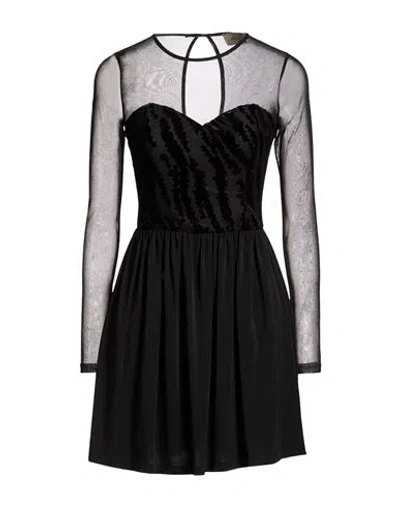 Toy G. Woman Mini Dress Black Size 10 Polyester, Elastane