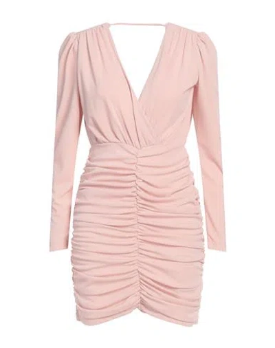 Toy G. Woman Mini Dress Blush Size M Polyester, Elastane In Pink