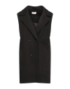 Toy G. Woman Overcoat & Trench Coat Black Size 6 Polyester, Viscose, Wool In Black