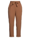 Toy G. Woman Pants Camel Size 10 Polyester, Elastane In Sand