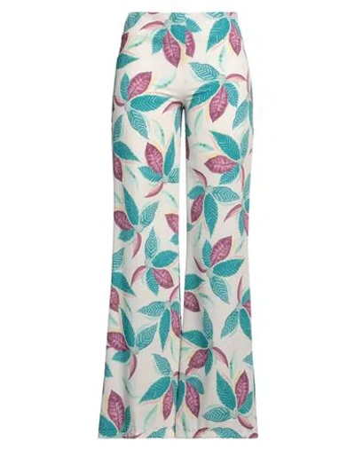 Toy G. Woman Pants Ivory Size 10 Polyester In White