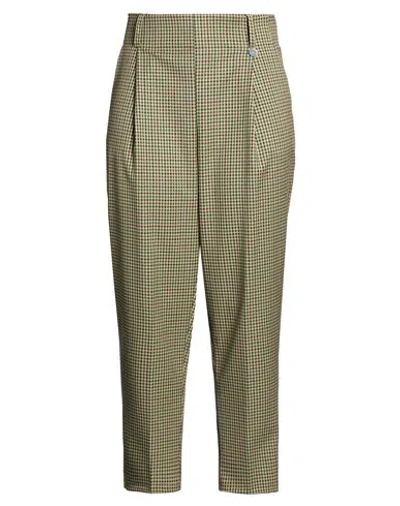 Toy G. Woman Pants Khaki Size 12 Polyester, Viscose, Elastane In Gray