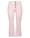 Toy G. Woman Pants Pink Size 10 Cotton, Elastane In Pink