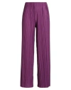 Toy G. Woman Pants Purple Size M Viscose, Polyester, Elastane