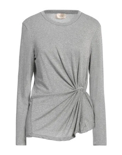 Toy G. Woman Sweater Light Grey Size L Viscose, Polyester, Elastane