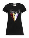 Toy G. Woman T-shirt Black Size M Cotton In Black