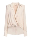 Toy G. Woman Top Cream Size L Polyester