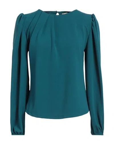 Toy G. Woman Top Deep Teal Size 12 Polyester, Elastane In Green