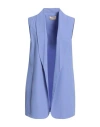 Toy G. Woman Blazer Light Blue Size 10 Polyester, Elastane