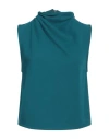 Toy G. Woman Top Turquoise Size 10 Polyester, Elastane In Blue