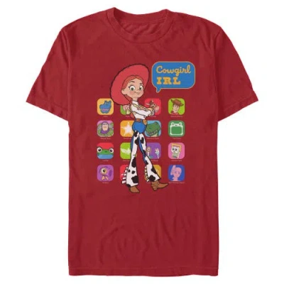 Toy Story 5 Cowgirl Irl Color Collage Graphic T-shirt In Purple