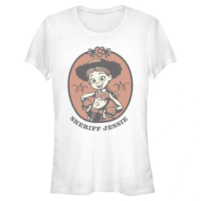 Toy Story 5 Junior's I Am Sheriff Jessie Short Sleeve Graphic T-shirt In White