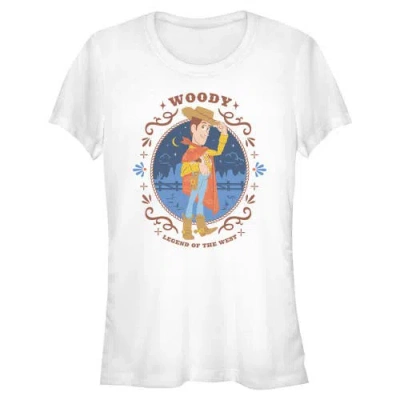Toy Story 5 Junior's  Legend Of The West Graphic T-shirt In White