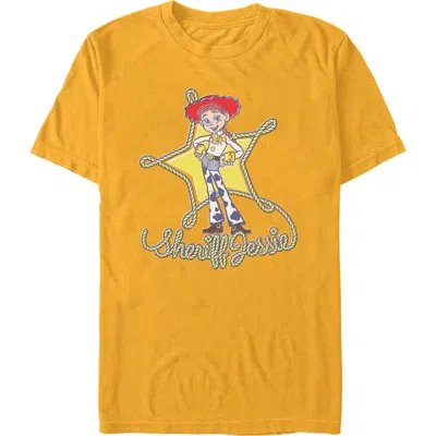 Toy Story 5 Sheriff Jessie Icon Graphic T-shirt In Gold