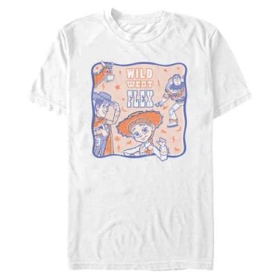 Toy Story 5 Wild West Flex  Graphic T-shirt In White