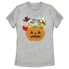 Toy Story Halloween Toy Treats  Graphic T-shirt In Gray