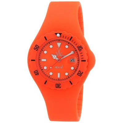 Toy Watch Jelly 36mm Watch In Orange