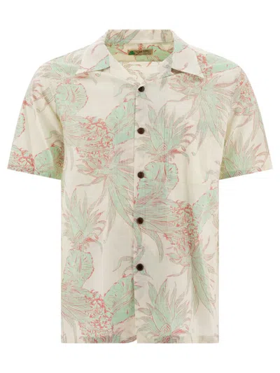 Toyo Enterprise Sun Surf Island Pineapple Shirts In Beige