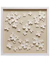 Tozai Bloom Shadow Box Wall Art In Brown