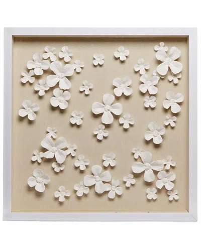 Tozai Bloom Shadow Box Wall Art In Brown