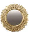 Tozai Home Gold Leaf 35in Mirror