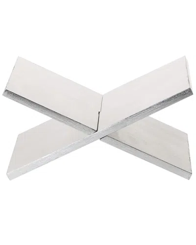 Tozai Home Libreria Leaf Book Stand In White