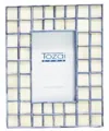 Tozai Square Tiled 4x6 Frame In Natural And Blue
