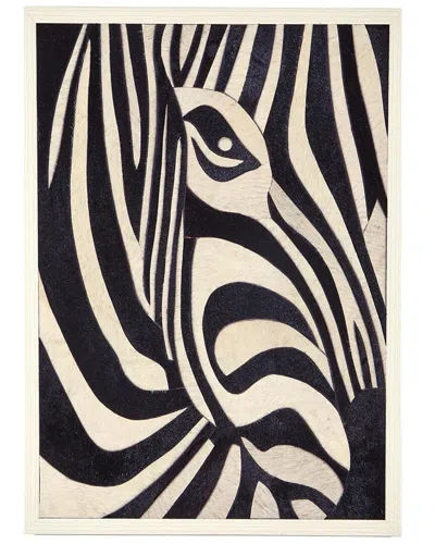 Tozai Two's Company Zebra Abstract Wall Art In Multi