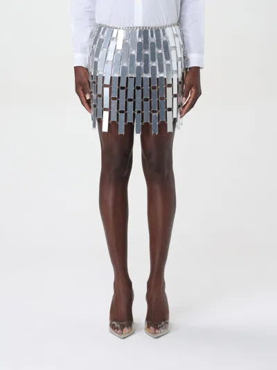 Tpn Skirt  Woman Colour Silver