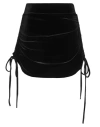 Tpn Woman Mini Skirt Black Size L Polyester In Black