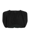 Tpn Woman Top Black Size M Polyester, Elastane In Black