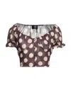 Tpn Tops In Brown
