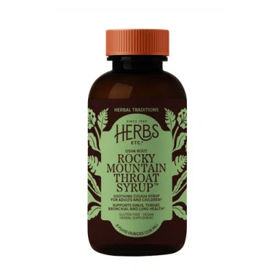 Trace Minerals Rocky Mountain Throat Syrup In Transparent