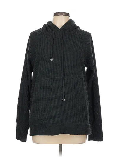 Pre-owned Track & Field Pullover Hoodie In Black