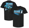 TRACKHOUSE RACING TEAM COLLECTION TRACKHOUSE RACING TEAM COLLECTION  BLACK ROSS CHASTAIN  CAR T-SHIRT