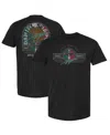 Trackhouse Racing Team Collection Men's Black Daniel Suarez Mexico Heritage Emblem T-shirt In Black