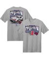 Trackhouse Racing Team Collection Heather Gray Ross Chastain Busch Light Car T-shirt In Gray