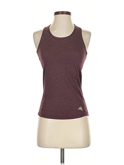 Pre-owned Tracksmith Active Tank Top In Burgundy